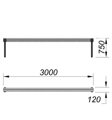 Бум бревно ДСК 3540 в Липецке